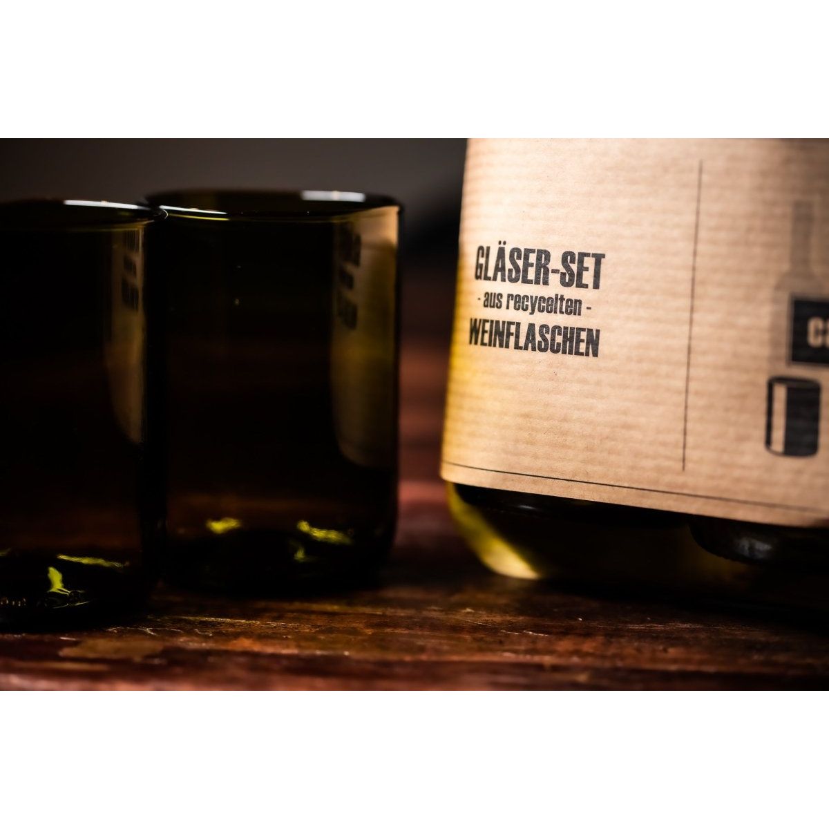 Trinkgläser Aus Recycelten Weinflaschen Nachhaltig Robust Und Spülmaschinenfest Handgefertigt Upcycling Glasgenuss