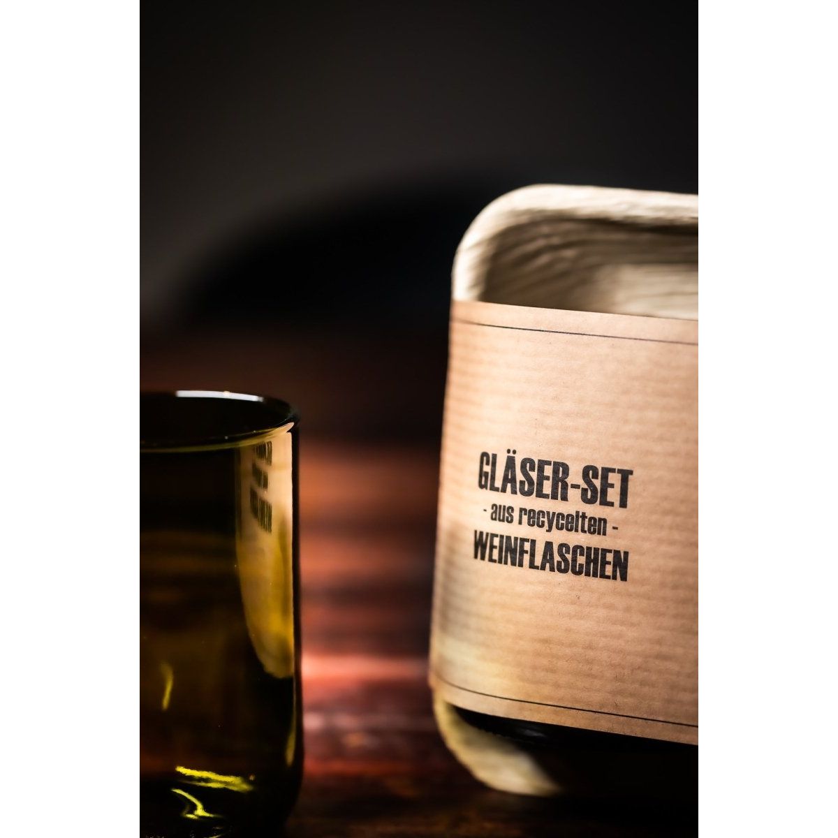Trinkgläser Aus Recycelten Weinflaschen Nachhaltig Robust Und Spülmaschinenfest Handgefertigt Upcycling Glasgenuss