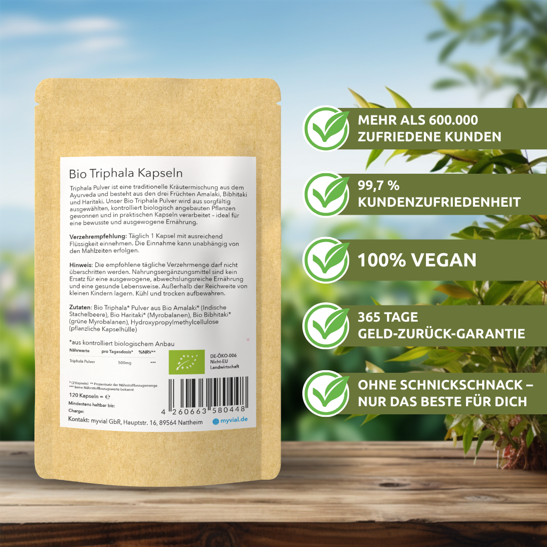 Bio Triphala Kapseln