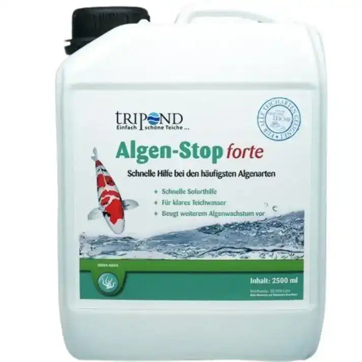 TRIPOND Algen-Stop Forte Fadenalgen und grünem Wasser für 50 m²