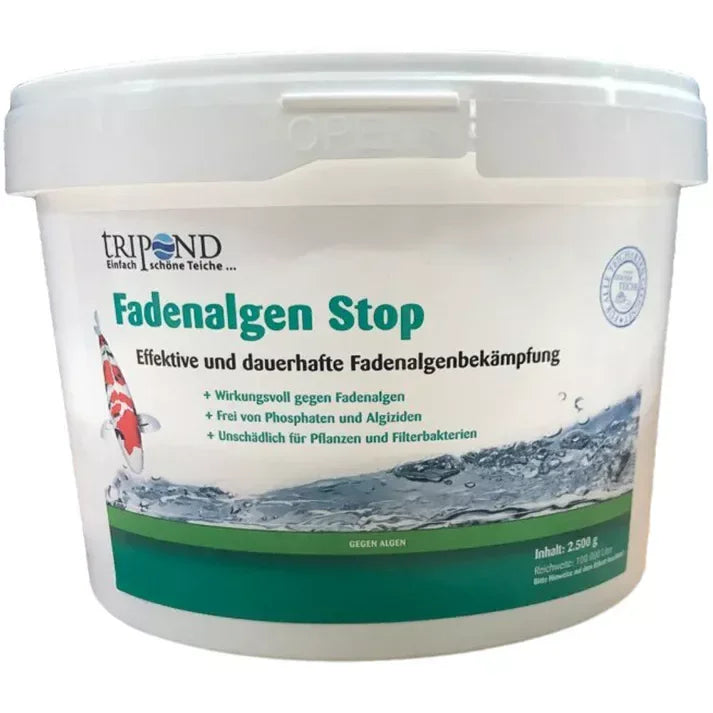TRIPOND Fadenalgen Stop 2.500 g / 100.000 Liter nachhaltige Fadenalgenbekämpfung - Japankoi.net