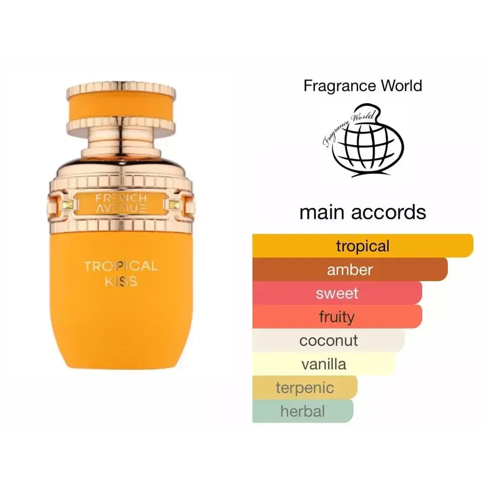 French Avenue Tropical Kiss Eau de Parfum 80ml