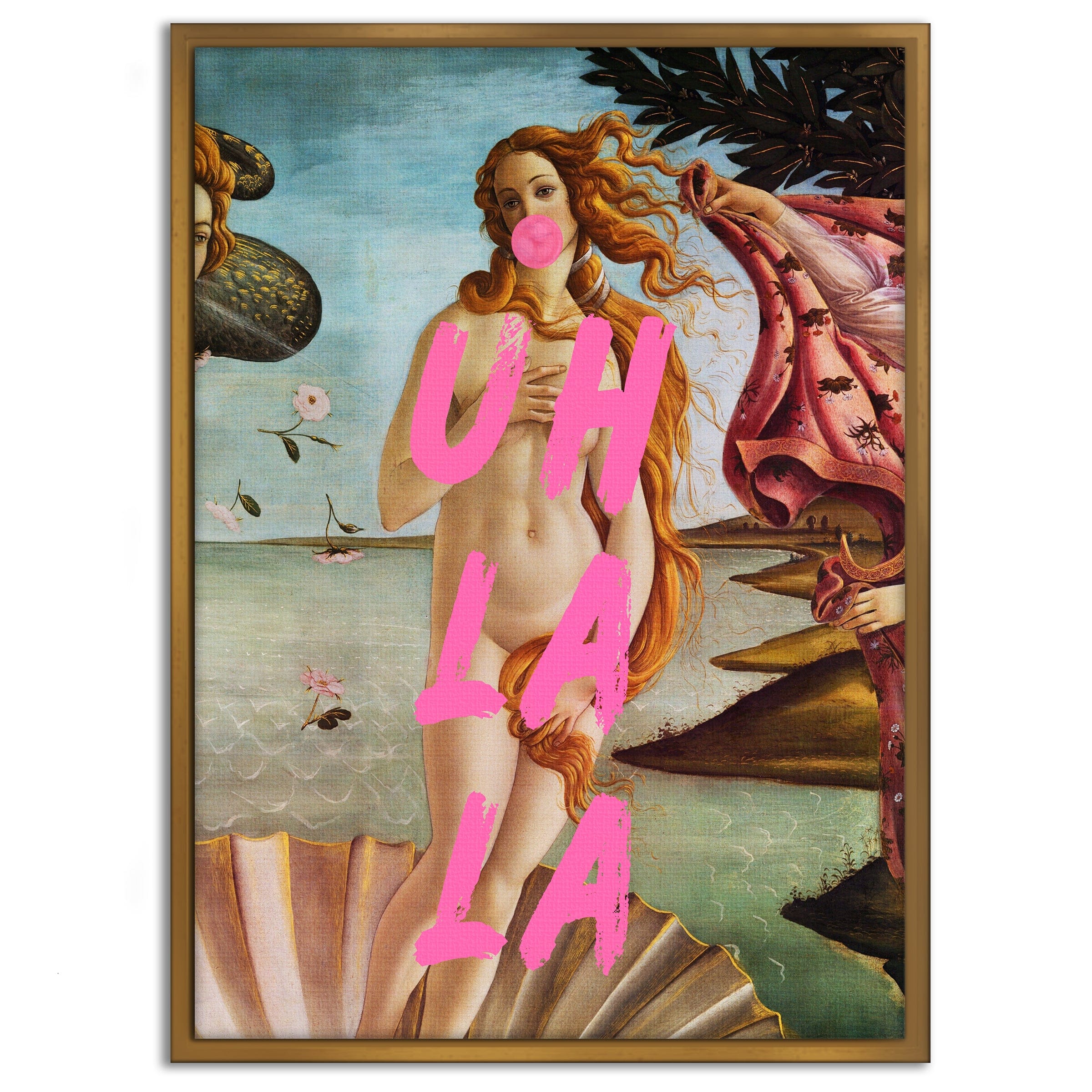 Uh la la - Leinwandbild Quotes