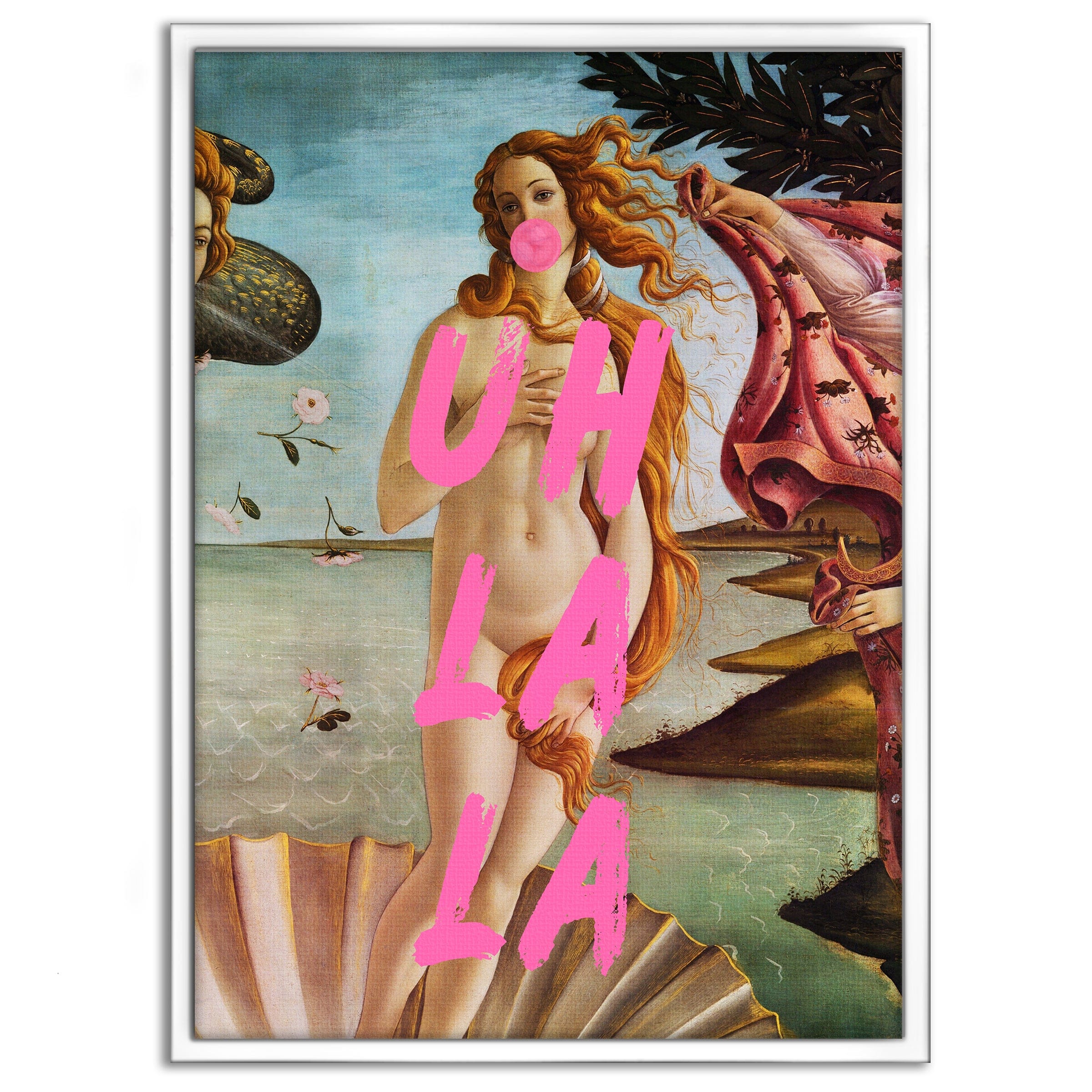 Uh la la - Leinwandbild Quotes