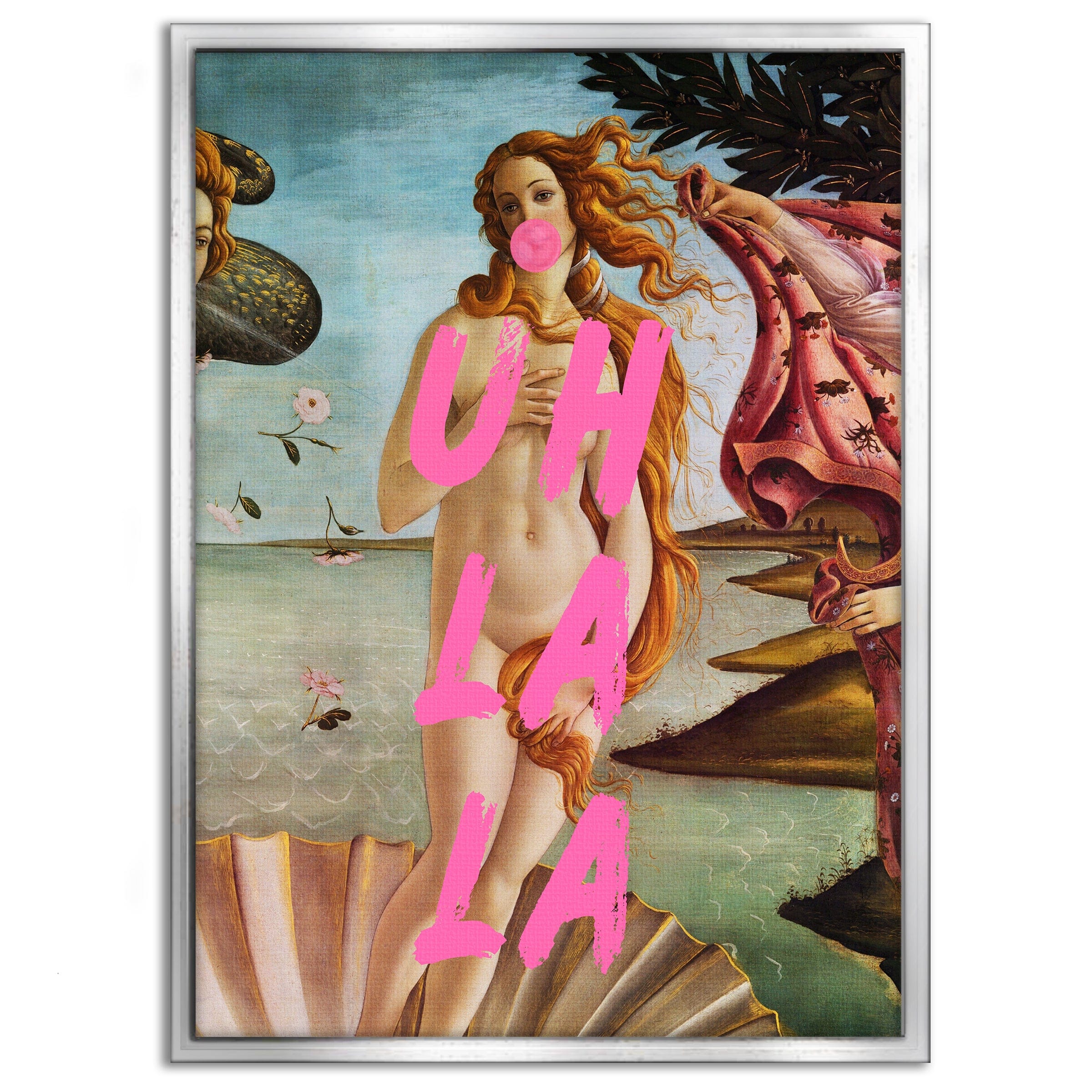 Uh la la - Leinwandbild Quotes