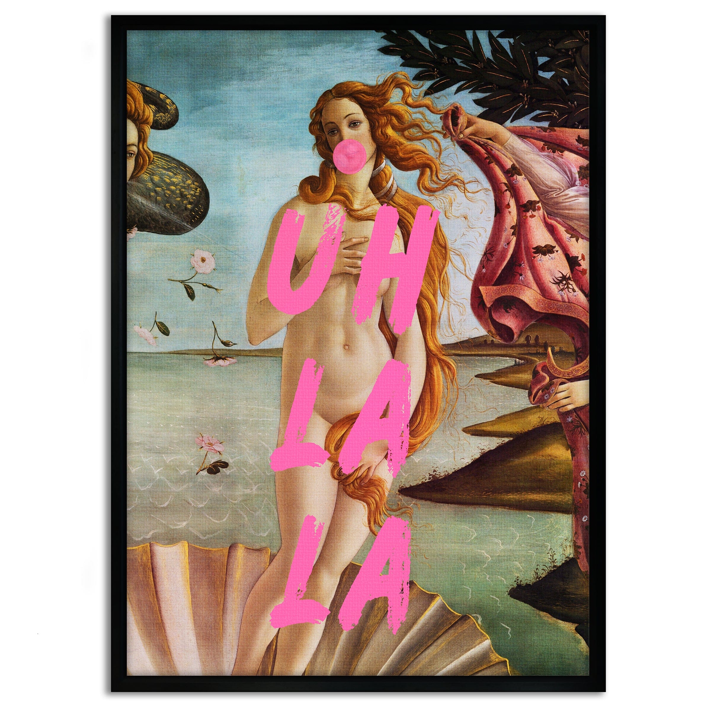 Uh la la - Leinwandbild Quotes