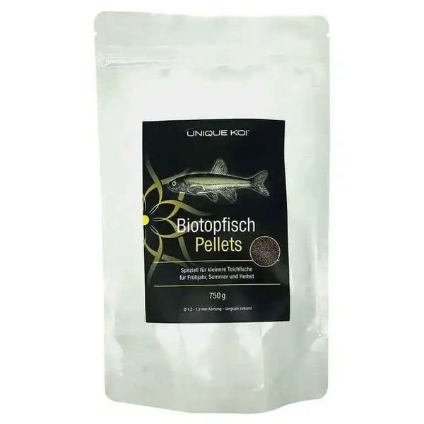 Unique Koi Biotopfisch Pellets 750 g Ø 1,2 - 1,4 mm