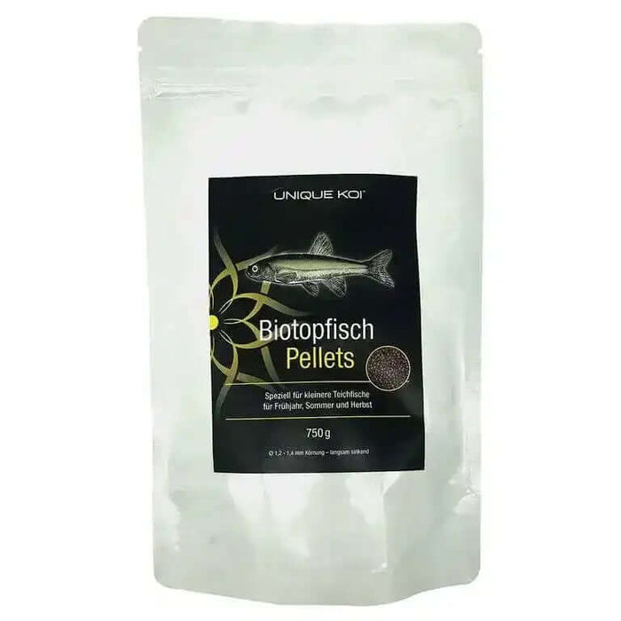 Unique Koi Biotopfisch Pellets 750 g Ø 1,2 - 1,4 mm