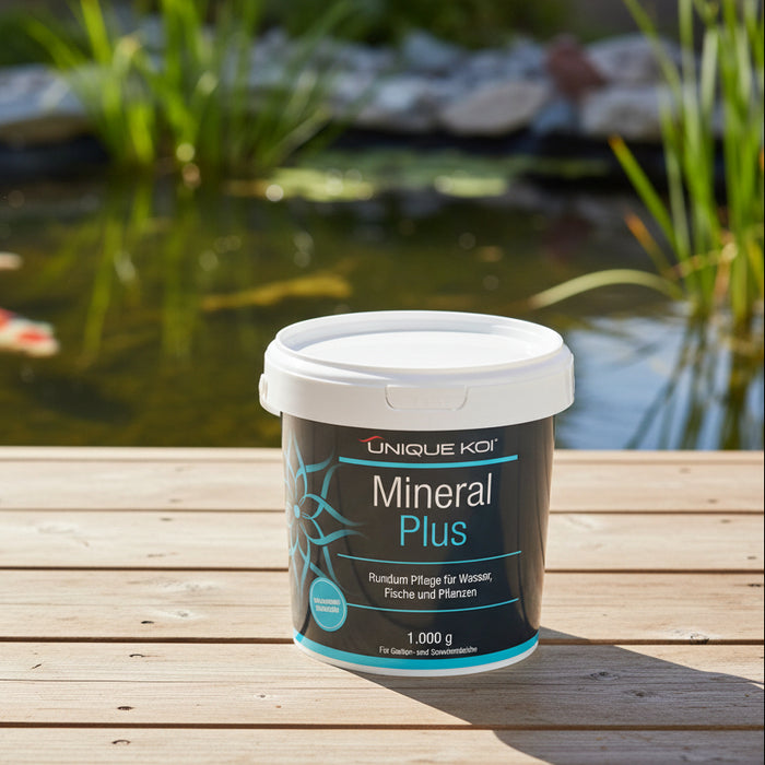 Unique Koi Mineral Plus Rundum Pflege für Wasser, Fische und Pflanzen 1000g