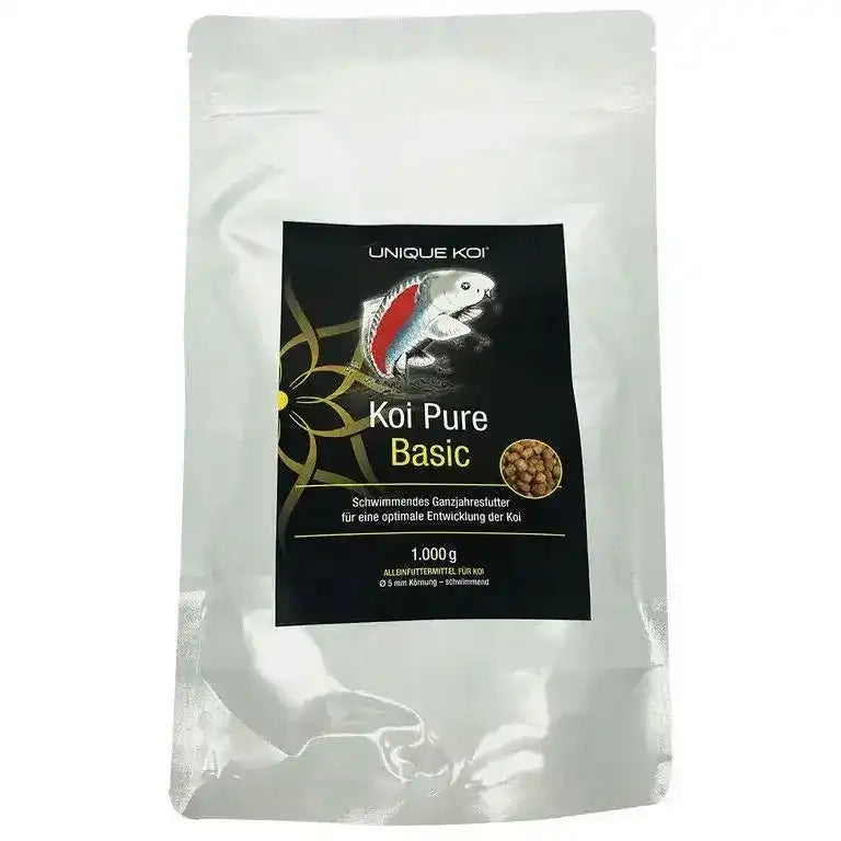 Unique Koi Koi Pure Basic Ø 3 mm 15 kg Schwimmendes Ganzjahresfutter - Japankoi.net