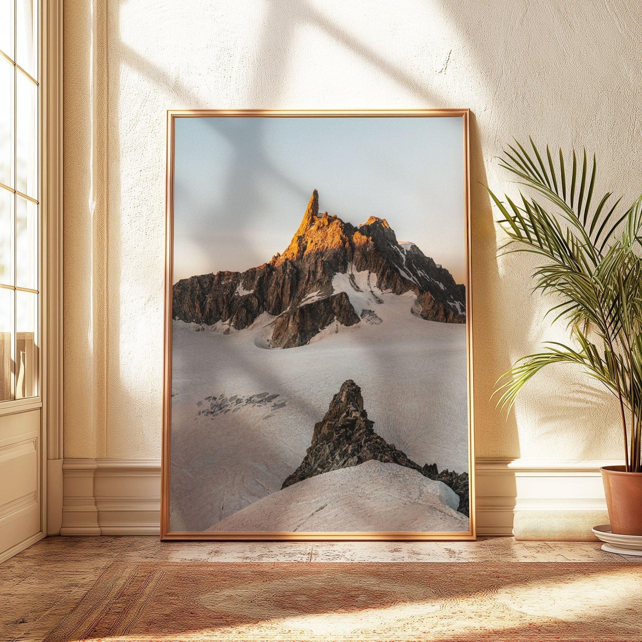 Vallée Blanche Wall Art - Stunning Glacier & Mountain Photography
