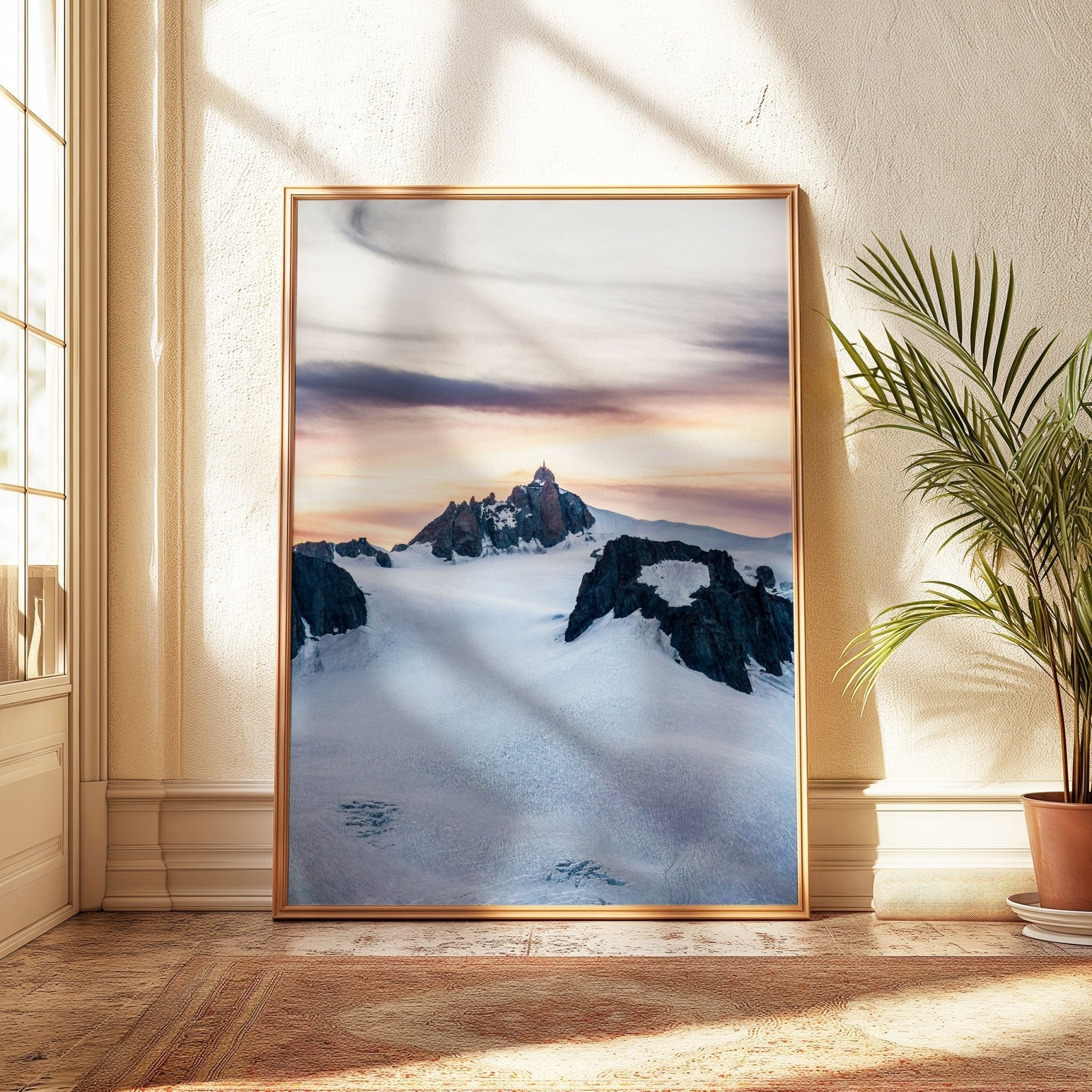 Vallée Blanche Wall Art - Stunning Glacier & Mountain Photography