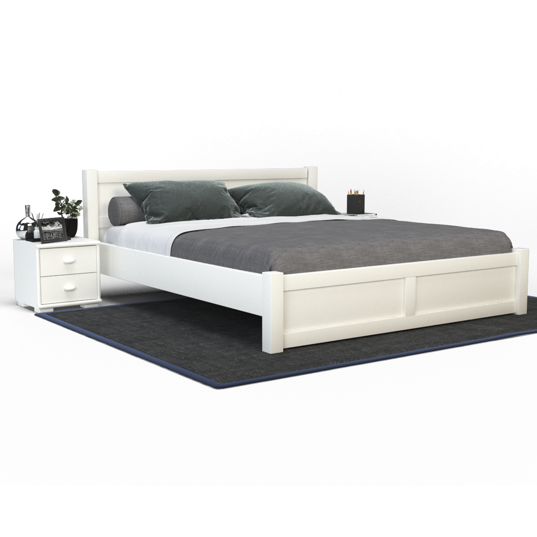 Vanessa Kieferbett | Massivholz | Naturholz | 100% Bio-Bett