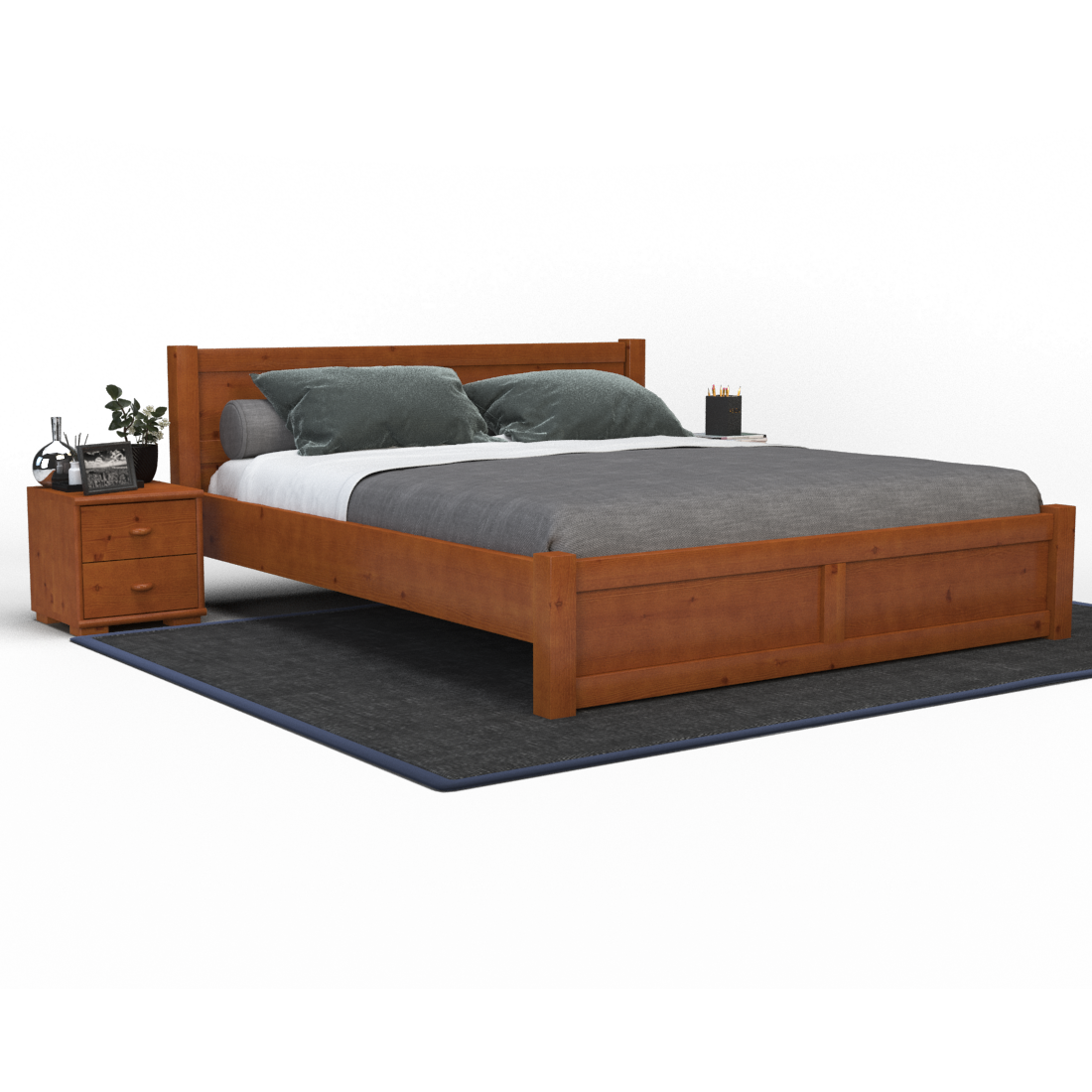 Vanessa Kieferbett | Massivholz | Naturholz | 100% Bio-Bett