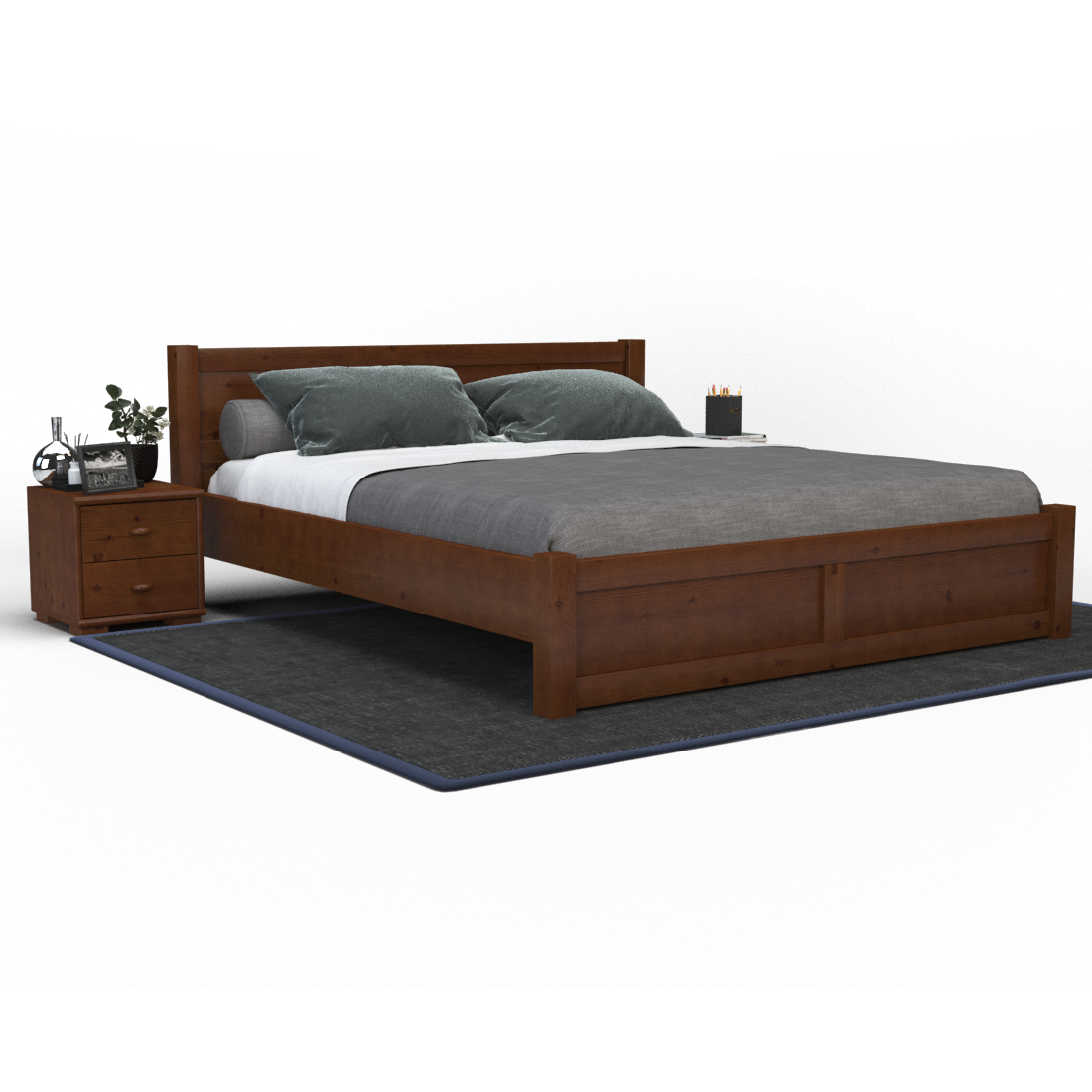 Vanessa Kieferbett | Massivholz | Naturholz | 100% Bio-Bett