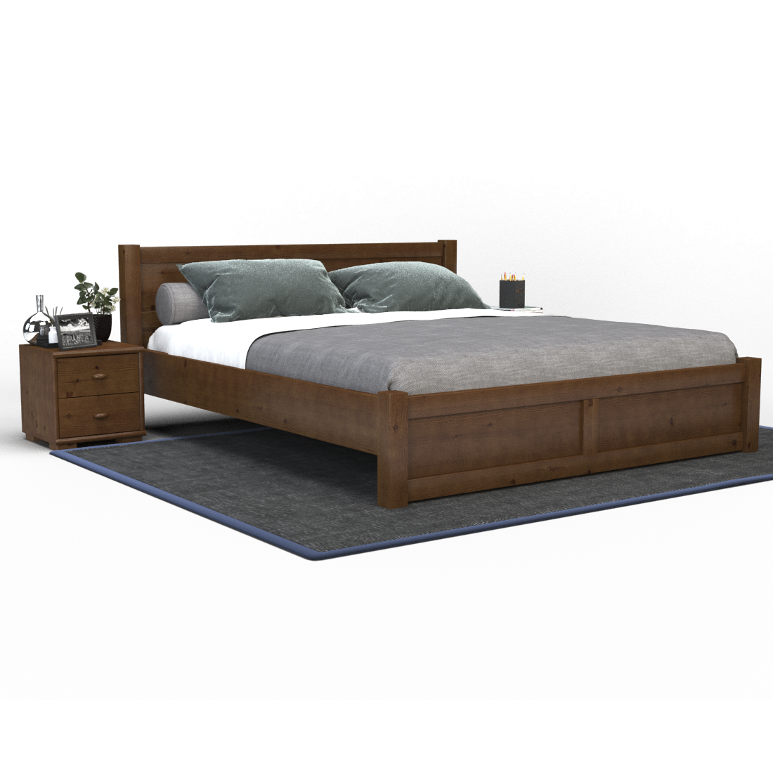 Vanessa Kieferbett | Massivholz | Naturholz | 100% Bio-Bett