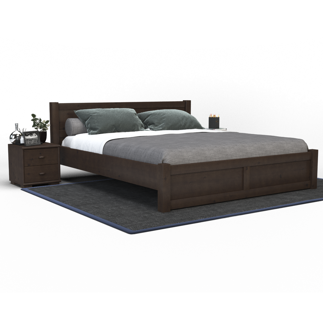 Vanessa Kieferbett | Massivholz | Naturholz | 100% Bio-Bett