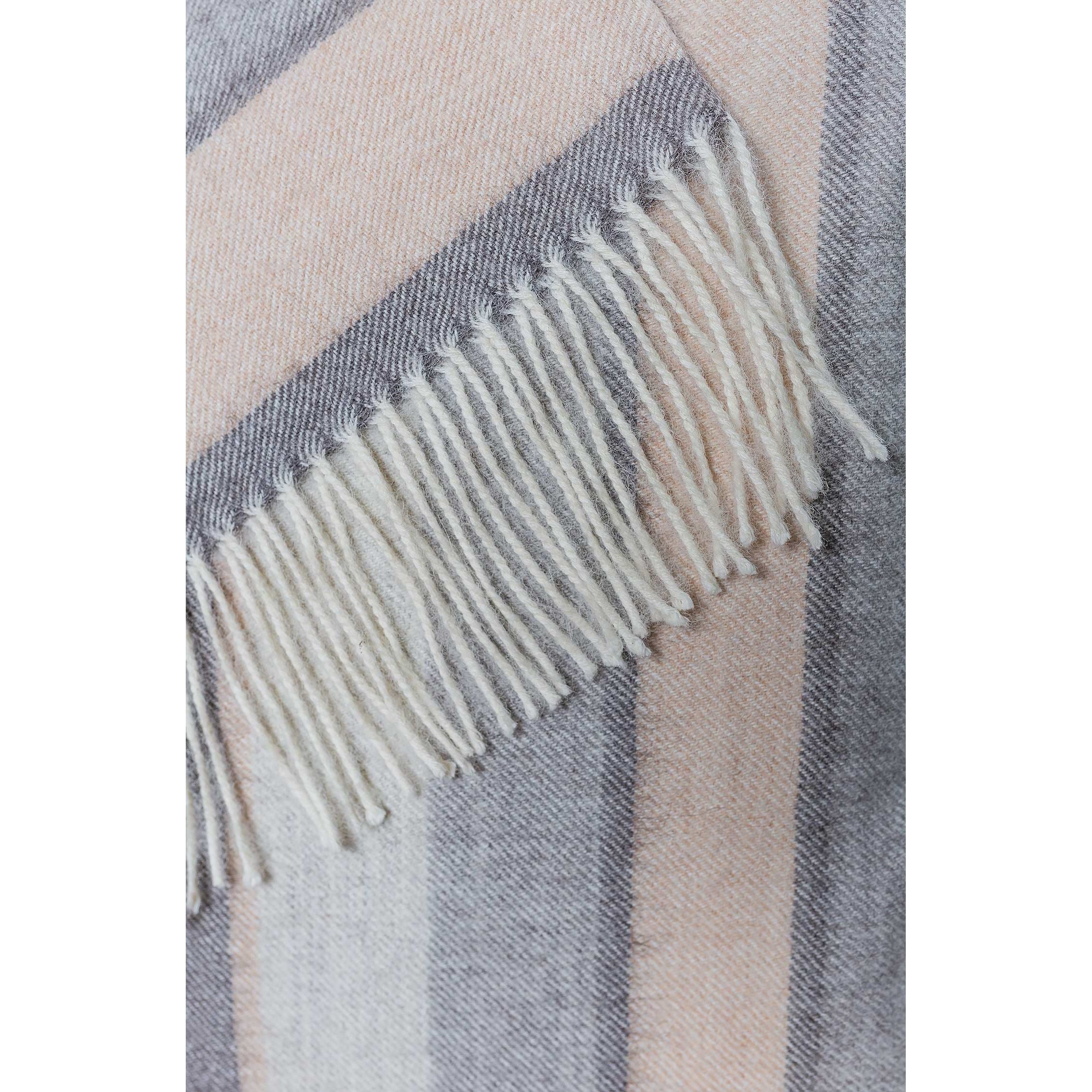 KUNA - Viscacha Decke – 100 % Baby‑Alpaka (Eco Line, ungefärbt)