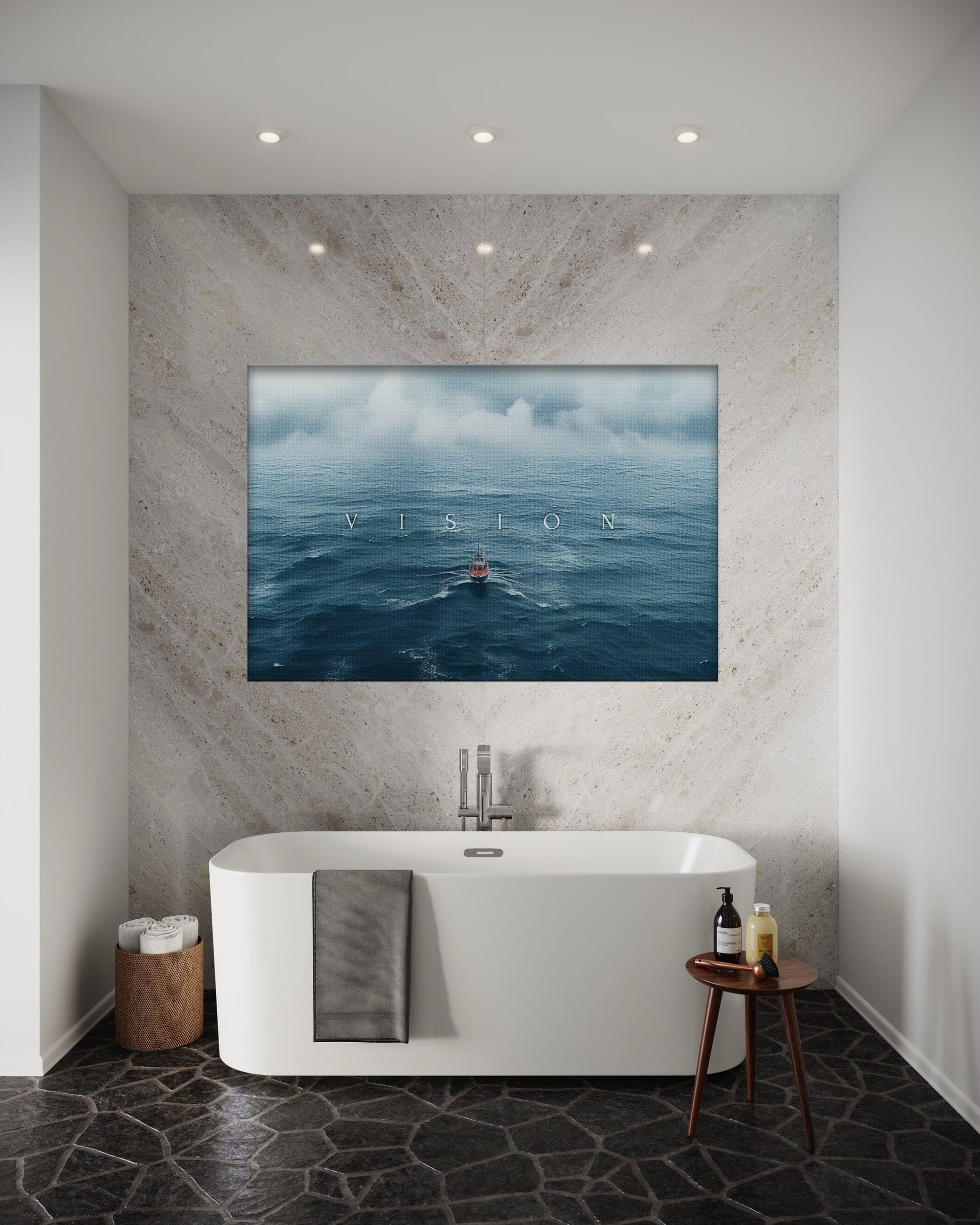 Vision - Leinwandbild Motivation by SimpleCanvas