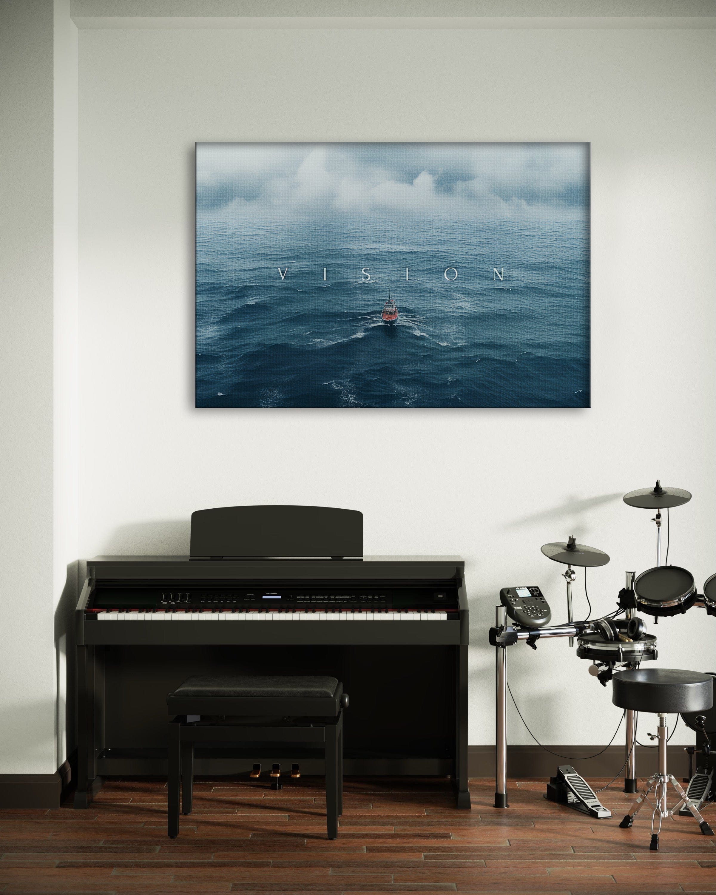 Vision - Leinwandbild Motivation