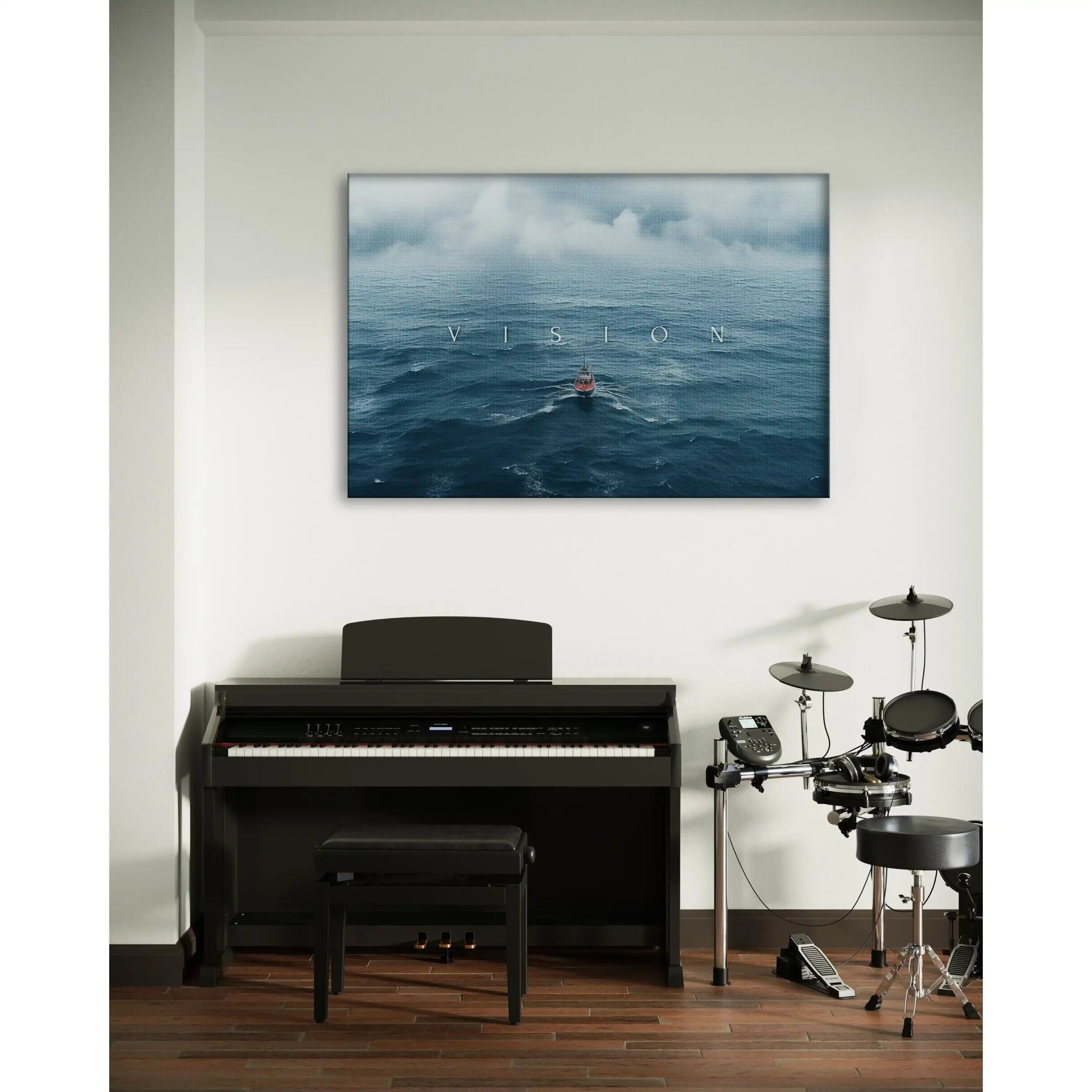 Vision - Leinwandbild Motivation by SimpleCanvas