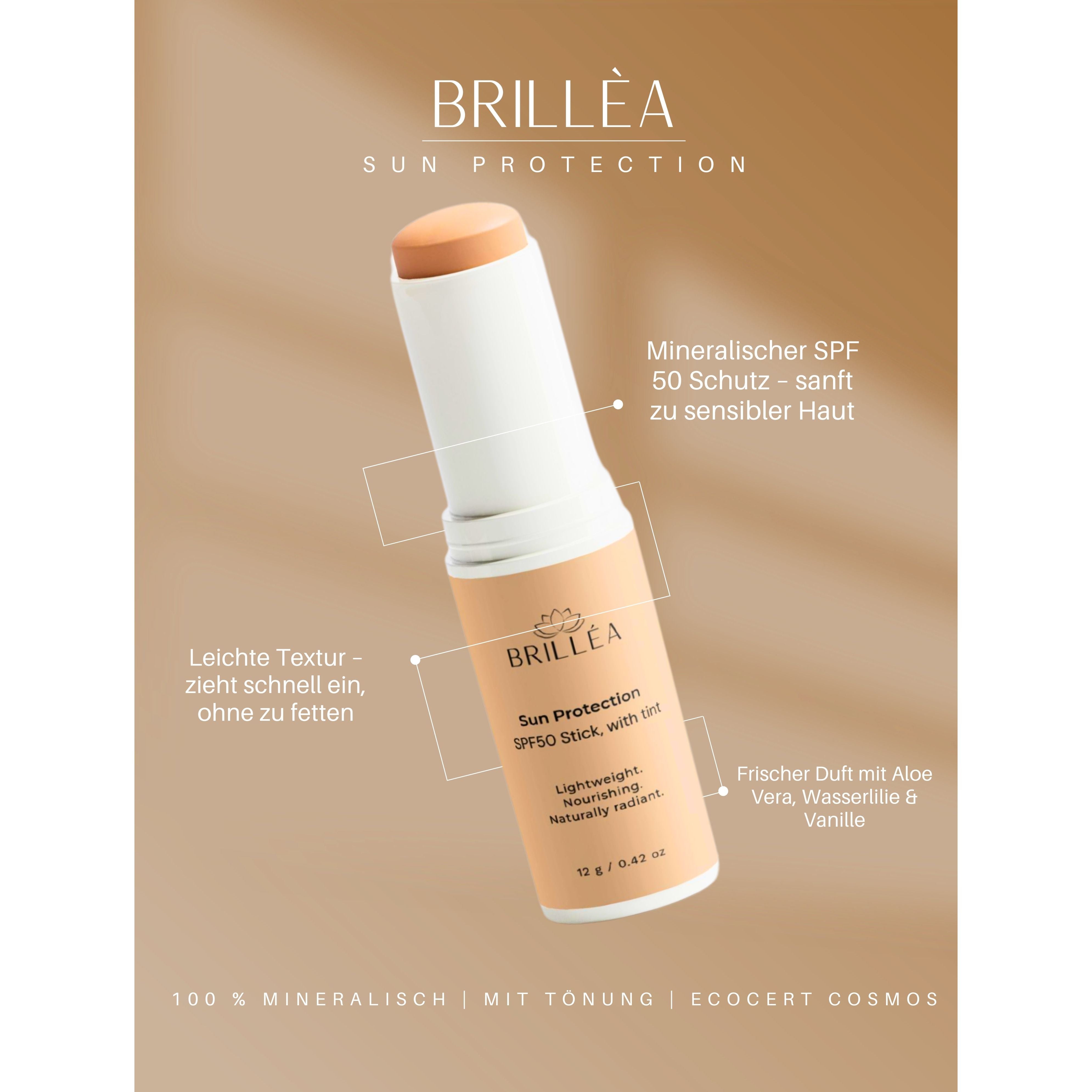 Sun Protection SPF50 Stick, with tint | Sonnenschutz SPF50 Stick mit Tönung
