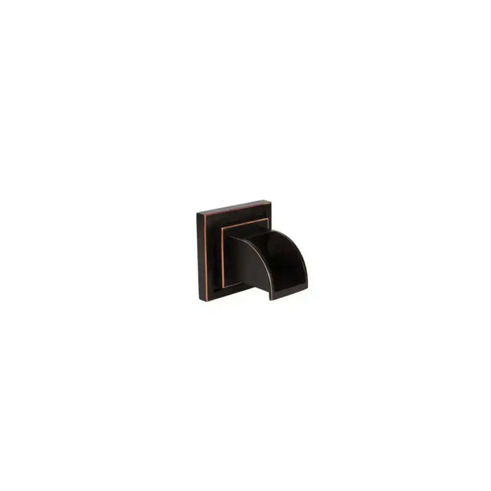 Wandauslass Quadrat Bronze