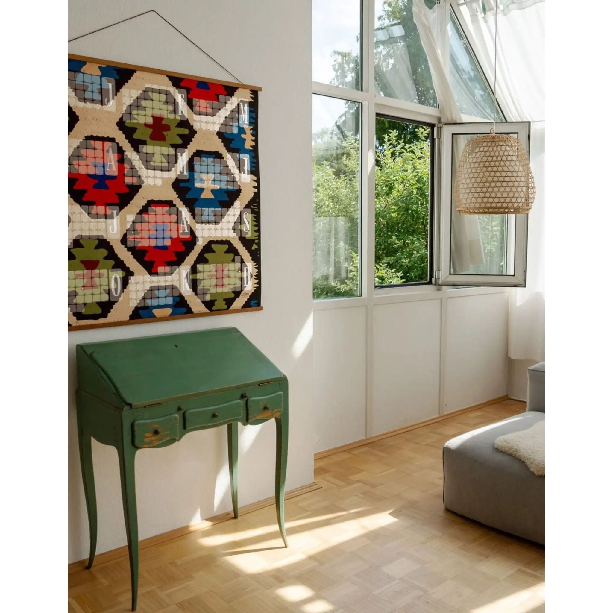 Wandkalender // Kilim Leo creme