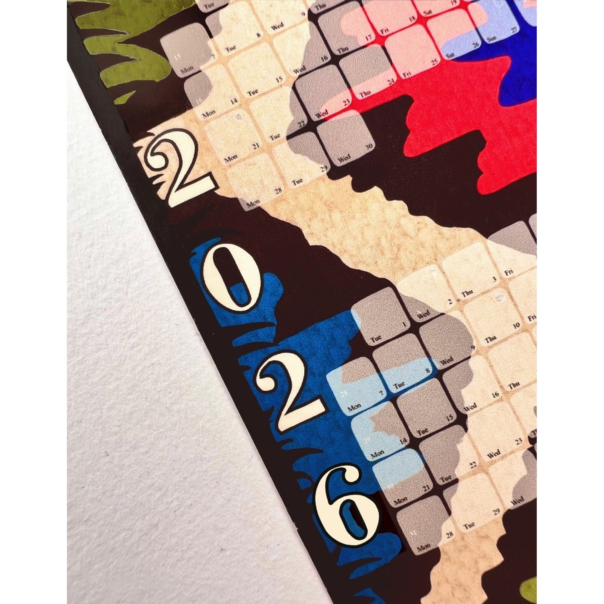 Wandkalender // Kilim Leo creme