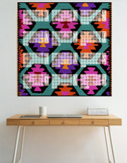 Wandkalender // Kilim Leo mint