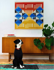 Wandkalender // Mexiko orange blau