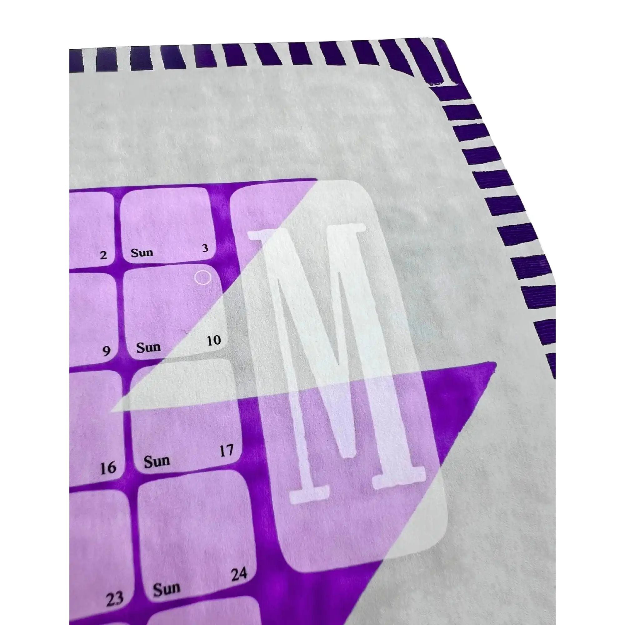 Wandkalender // Yamka violett