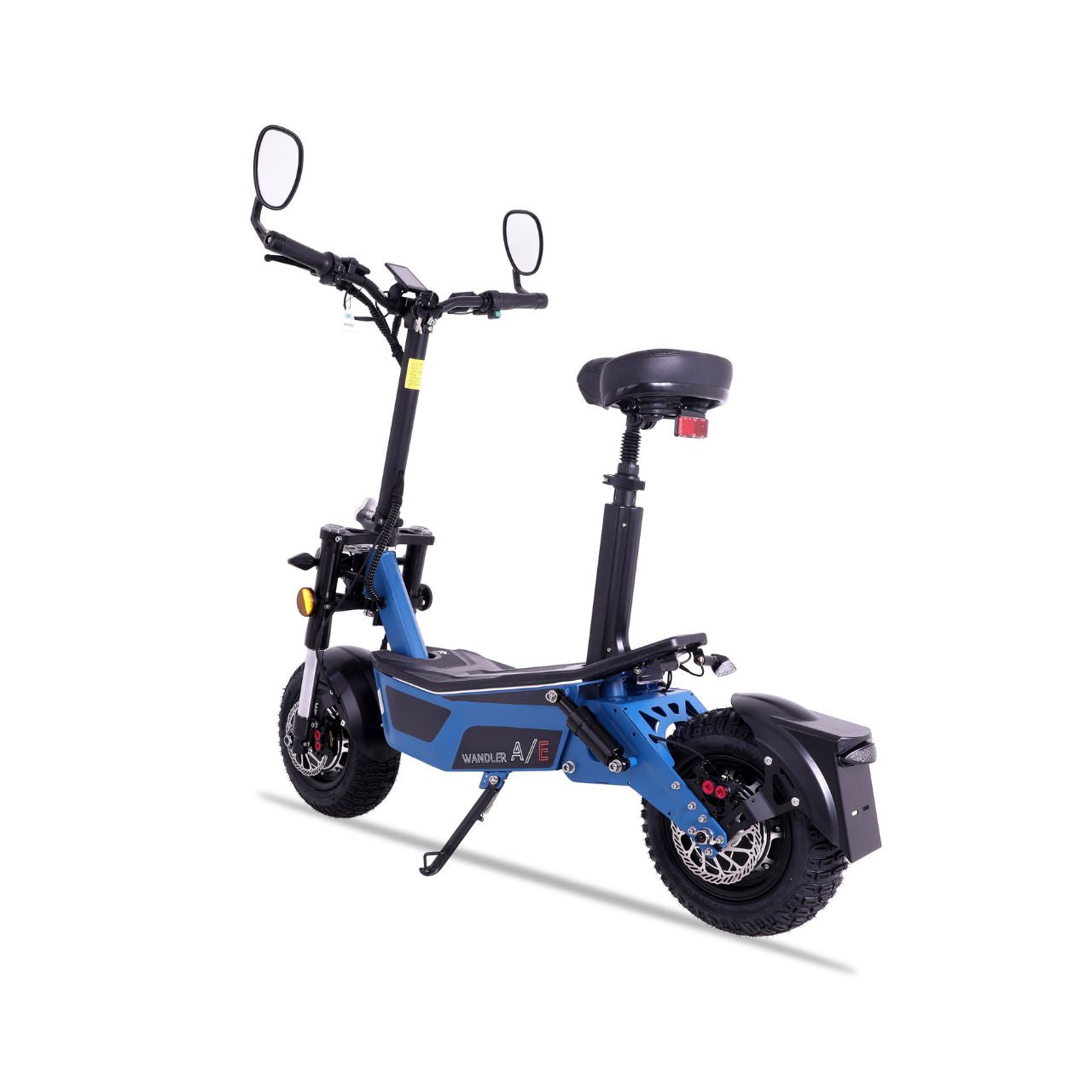 Elektroroller WANDLER-A/E 2x1500W - 45km/h - bis 140kg - Straßenzulassung - blau