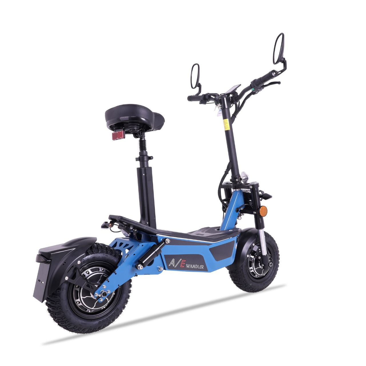 Elektroroller WANDLER-A/E 2x1500W - 45km/h - bis 140kg - Straßenzulassung - blau