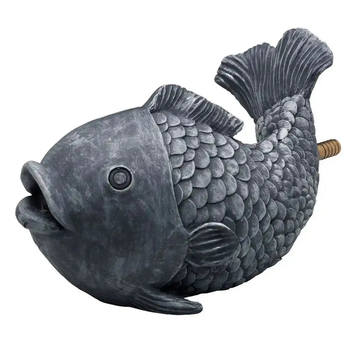 OASE Wasserspeier Fisch Polyresin Wetterfest 240x130x155 Teich Aquarium Geeignet