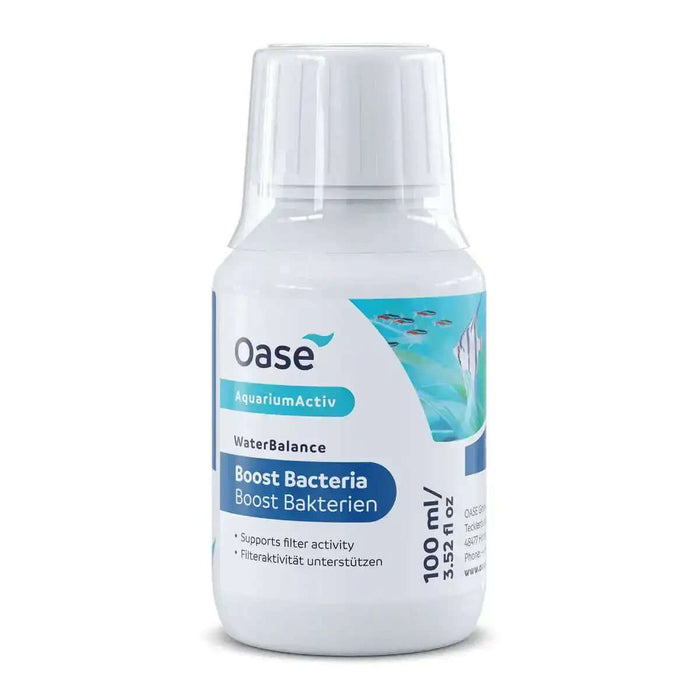 Oase WaterBalance Boost Bakterien 100 ml Für Süßwasser Aquarium Aktiv Bakterienzusatz Unterstützt Filteraktivität