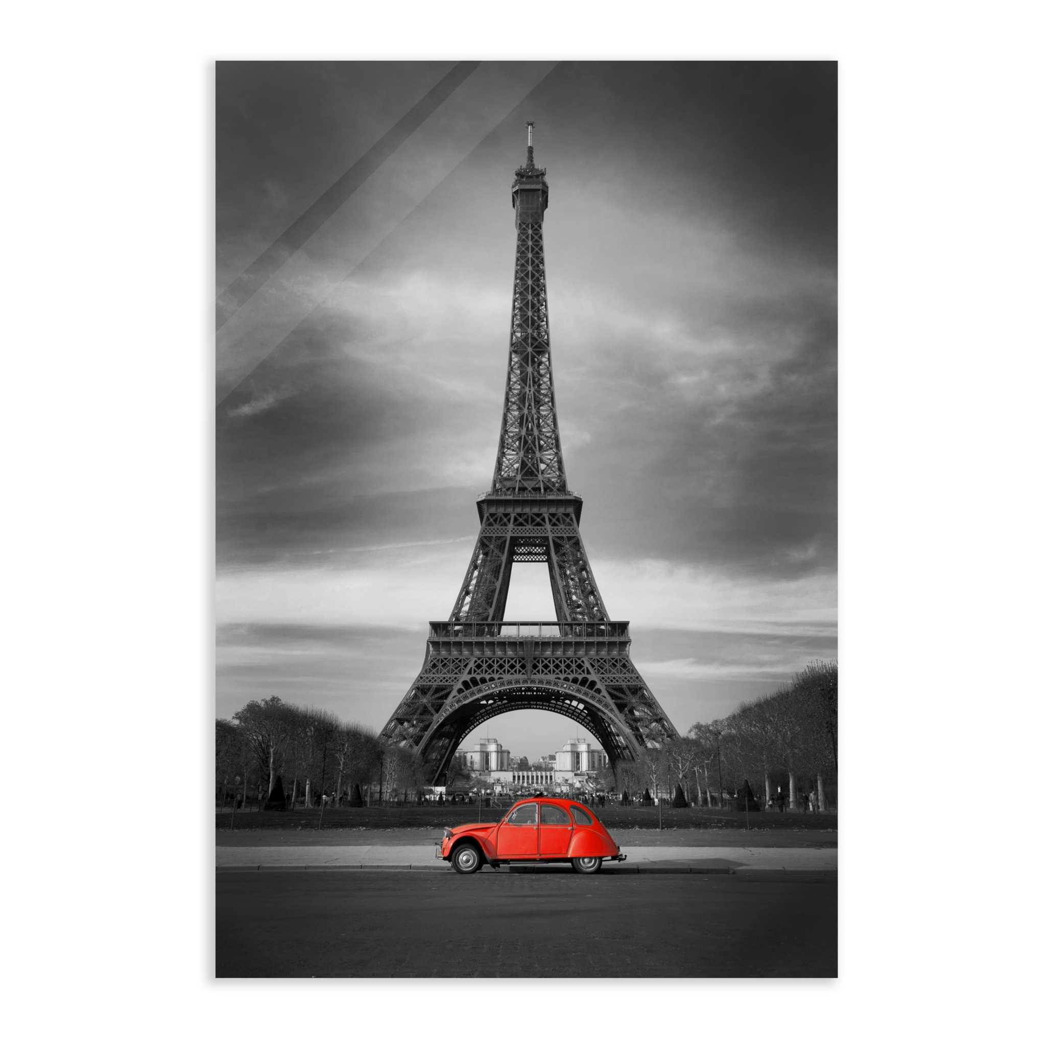 Welcome to Paris - Leinwandbild Stadt by SimpleCanvas