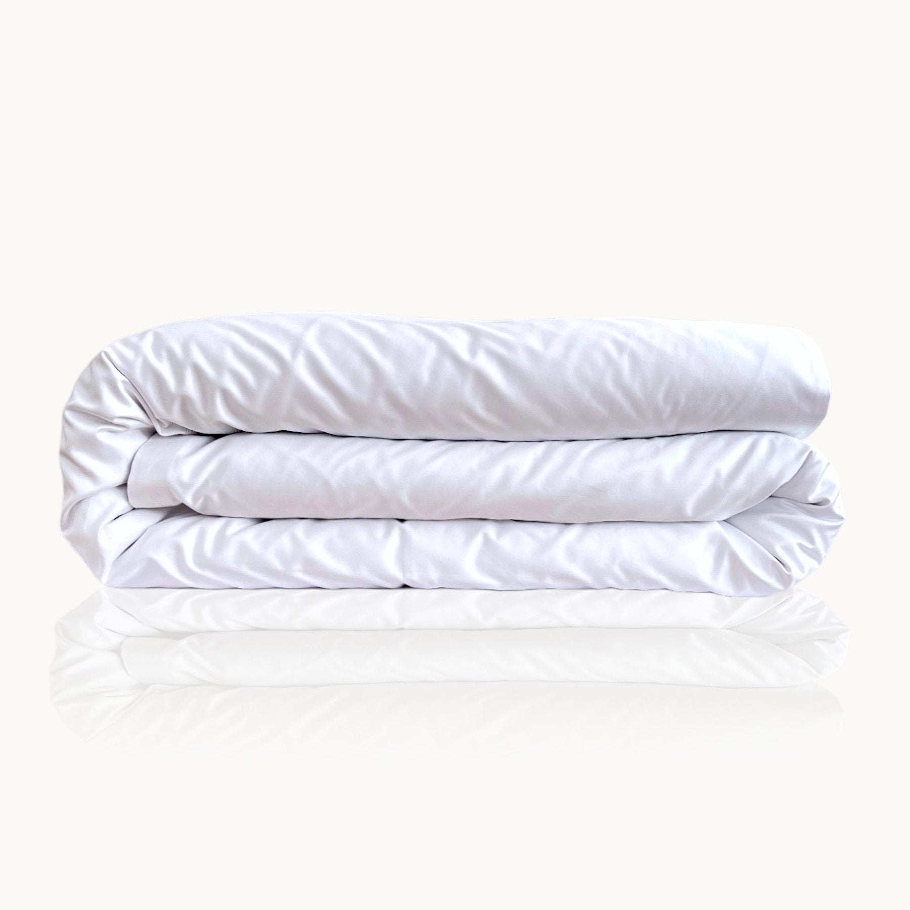 Luxe Satin Deckenbezug Aus 100 Prozent Ägyptische Baumwolle Mit 400 Fadendichte Und Sanftem Glanz