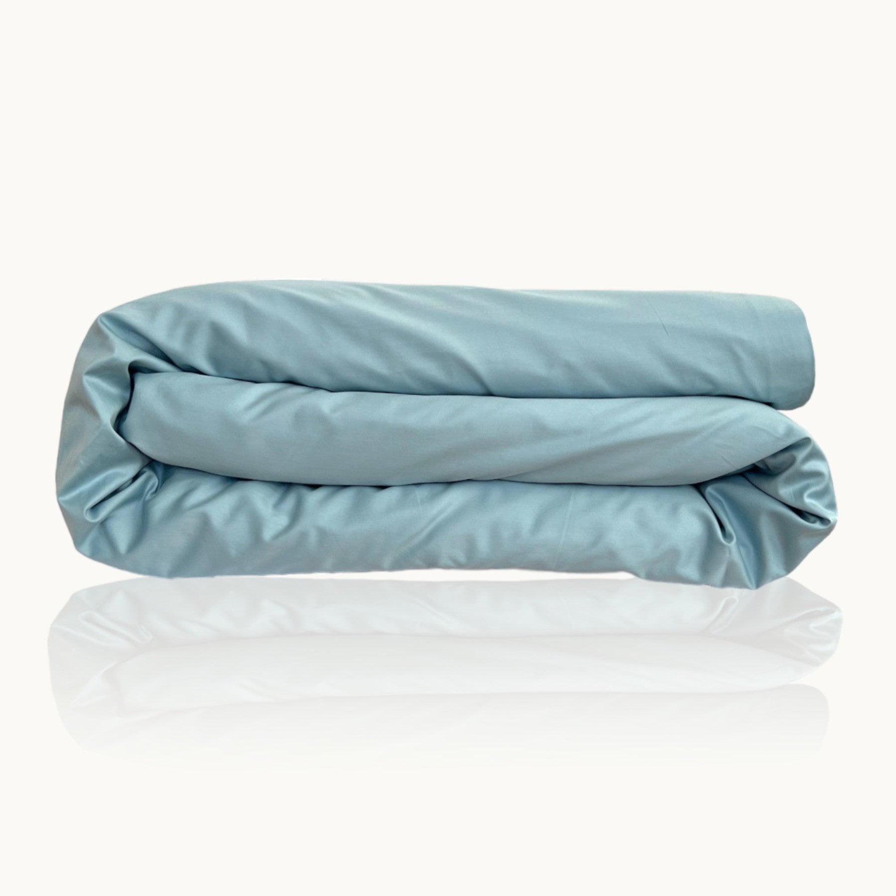 Luxe Satin Deckenbezug Aus 100 Prozent Ägyptische Baumwolle Mit 400 Fadendichte Und Sanftem Glanz