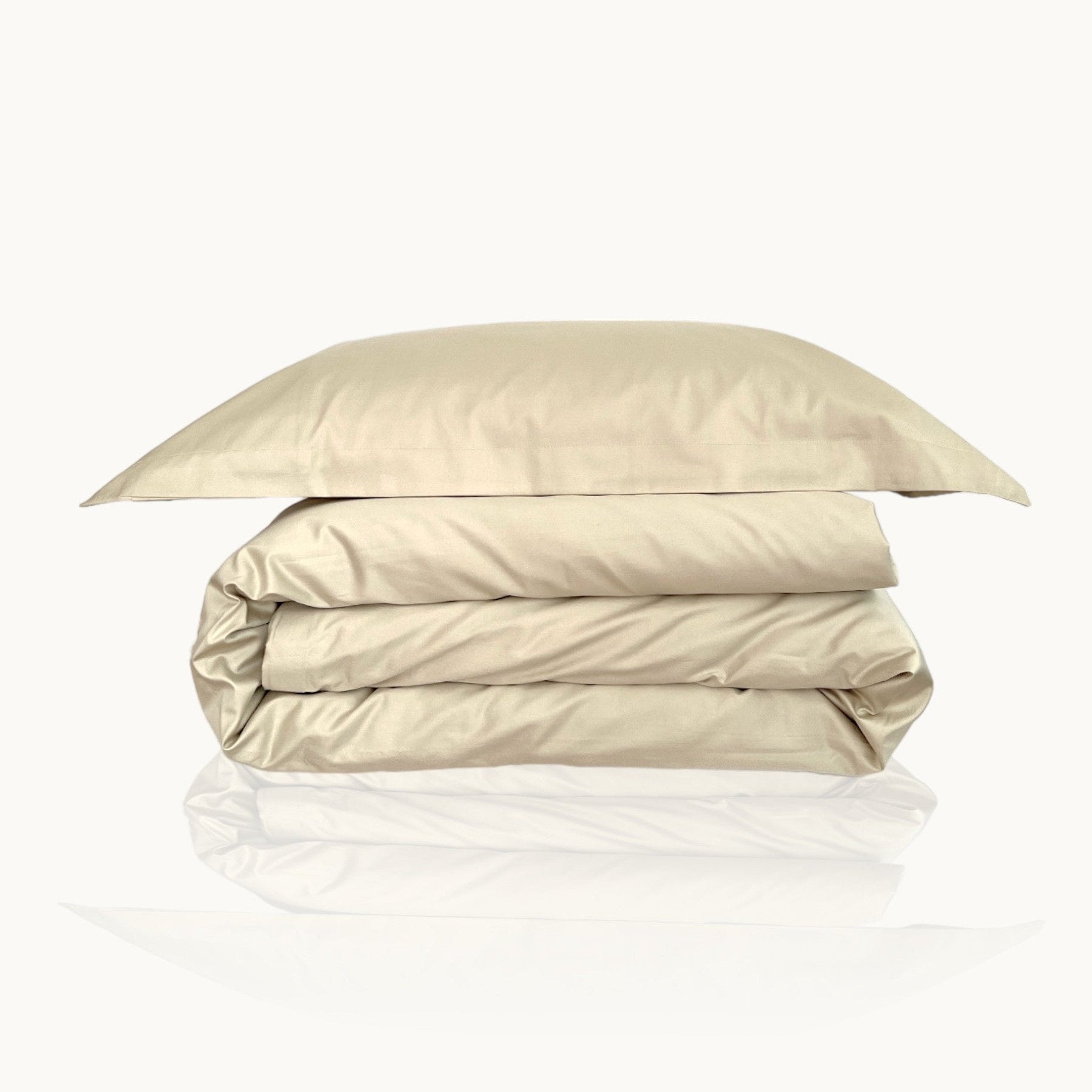 Luxe Baumwolle Satin Bettwäsche Aus Ägyptischer Baumwolle Mit 400 Fadendichte Und Seidigem Satin Finish