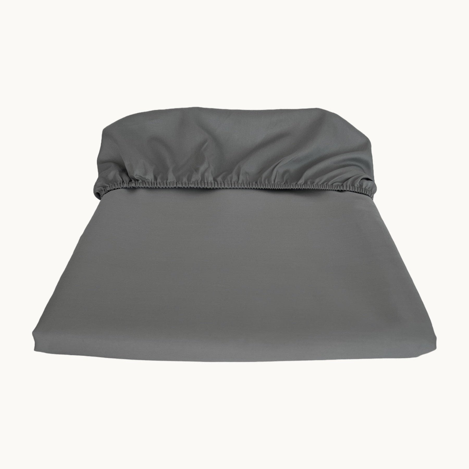 Luxe Baumwolle Satin Spannbettlaken Aus Ägyptischer Baumwolle Mit 400 Fadendichte Und Glänzendem Finish