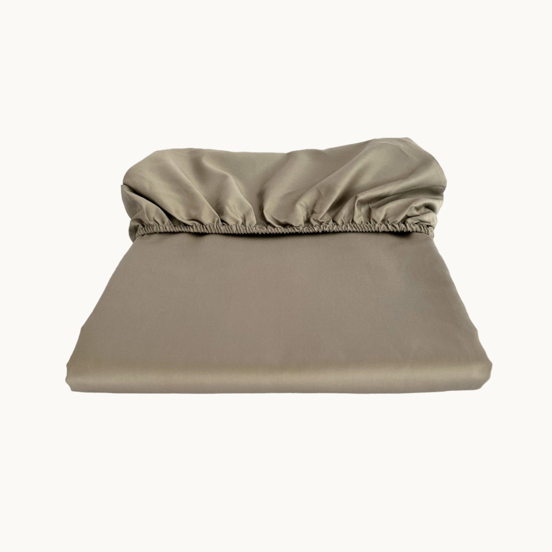 Luxe Baumwolle Satin Spannbettlaken Aus Ägyptischer Baumwolle Mit 400 Fadendichte Und Glänzendem Finish