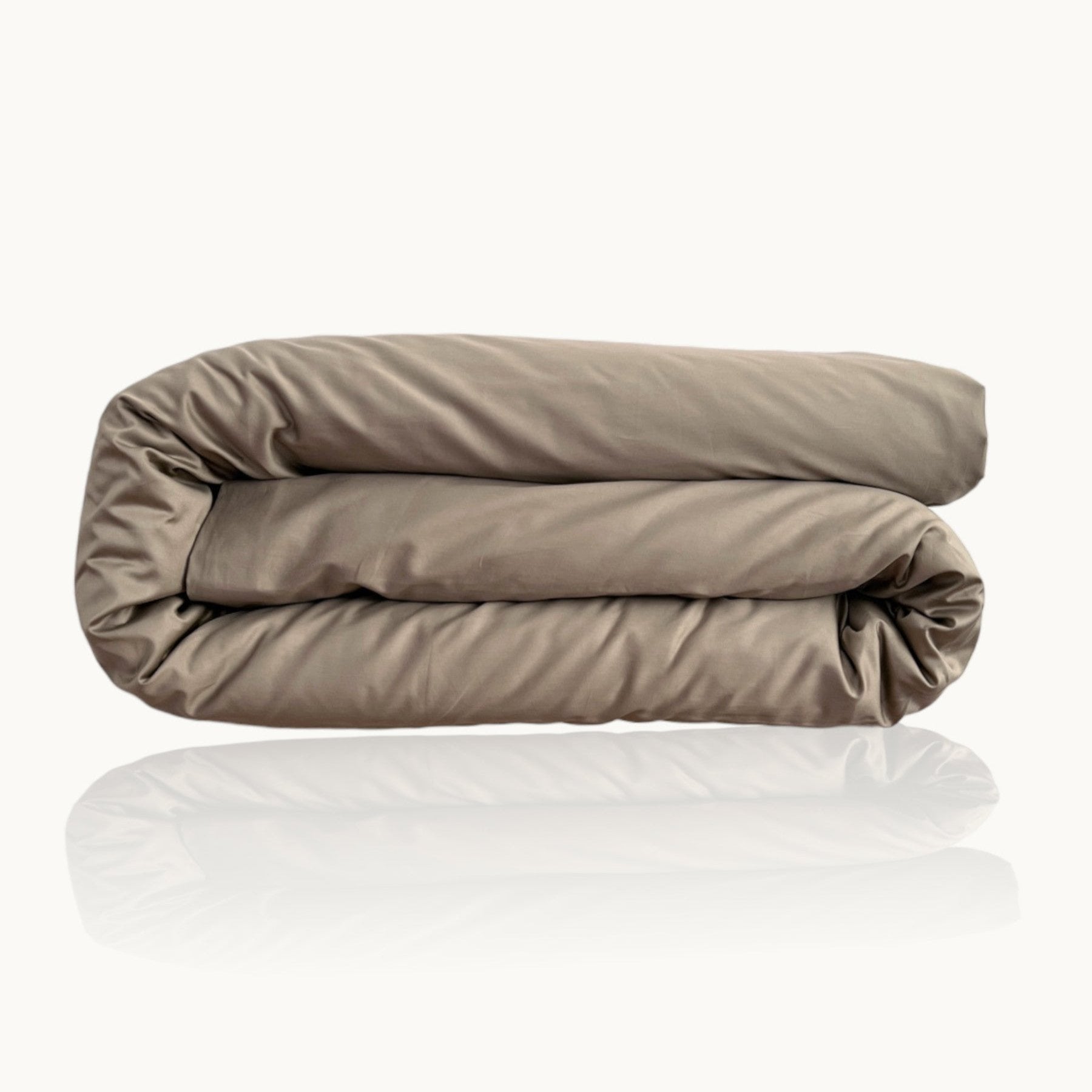 Luxe Satin Deckenbezug Aus 100 Prozent Ägyptische Baumwolle Mit 400 Fadendichte Und Sanftem Glanz