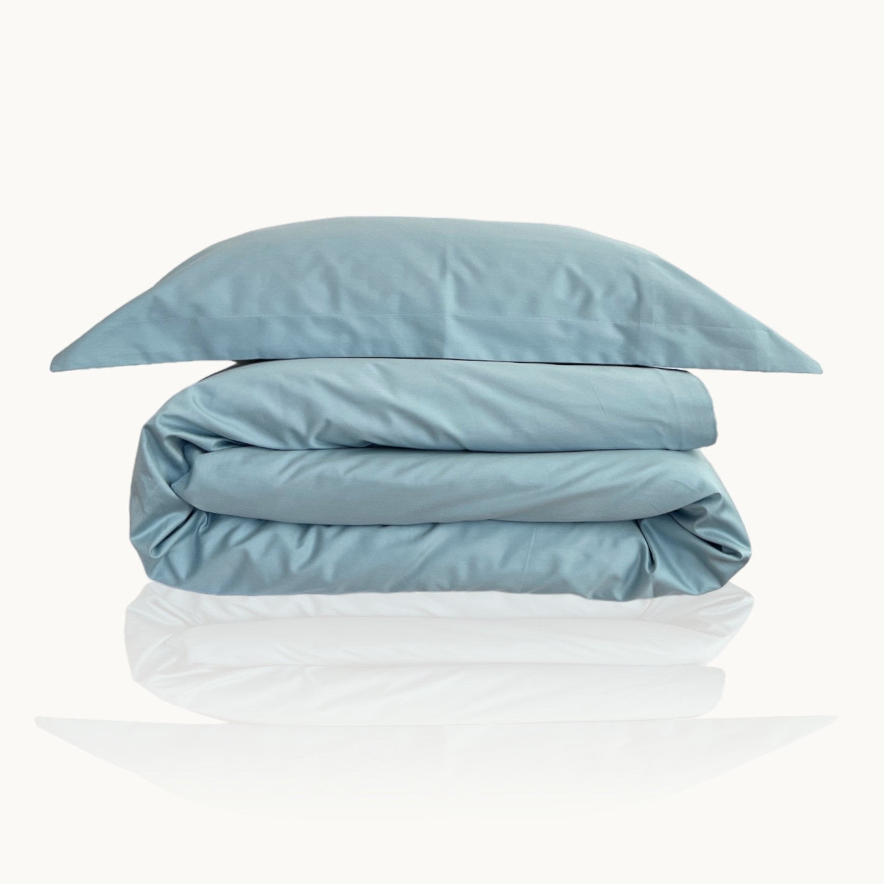 Luxe Baumwolle Satin Bettwäsche Aus Ägyptischer Baumwolle Mit 400 Fadendichte Und Seidigem Satin Finish