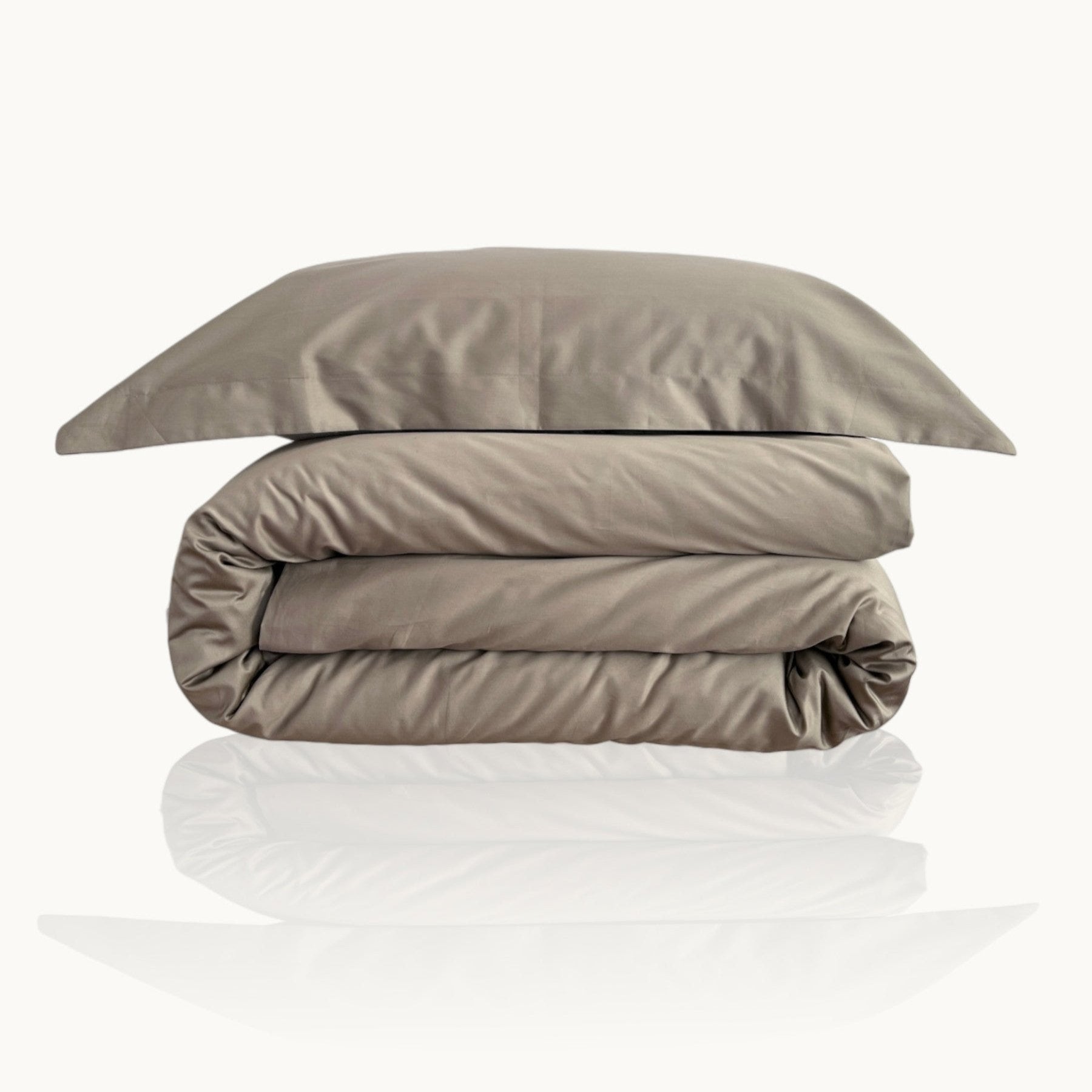 Luxe Baumwolle Satin Bettwäsche Aus Ägyptischer Baumwolle Mit 400 Fadendichte Und Seidigem Satin Finish