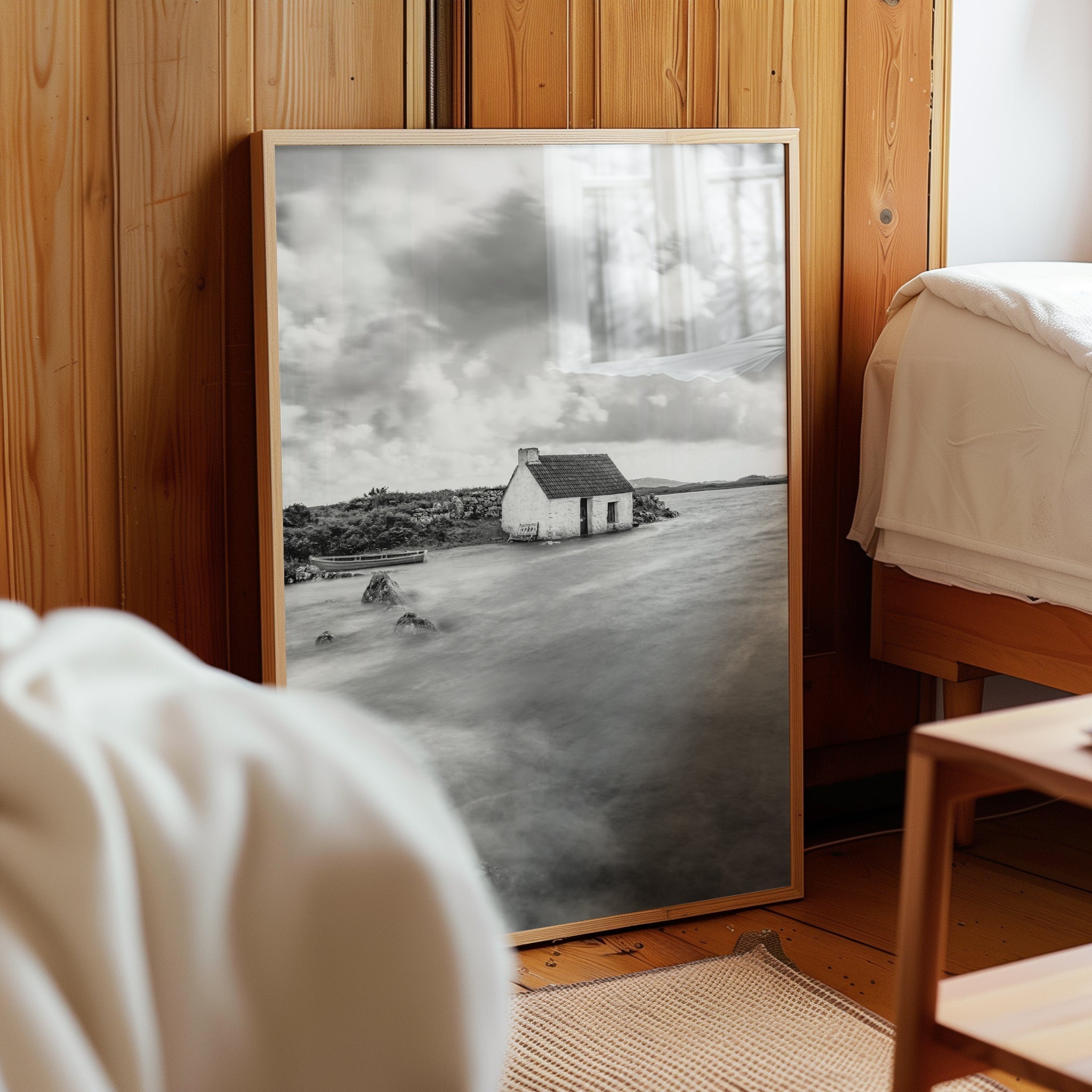 Fisherman’s Bothy, Connemara – Irish Coastal Wall Art Print