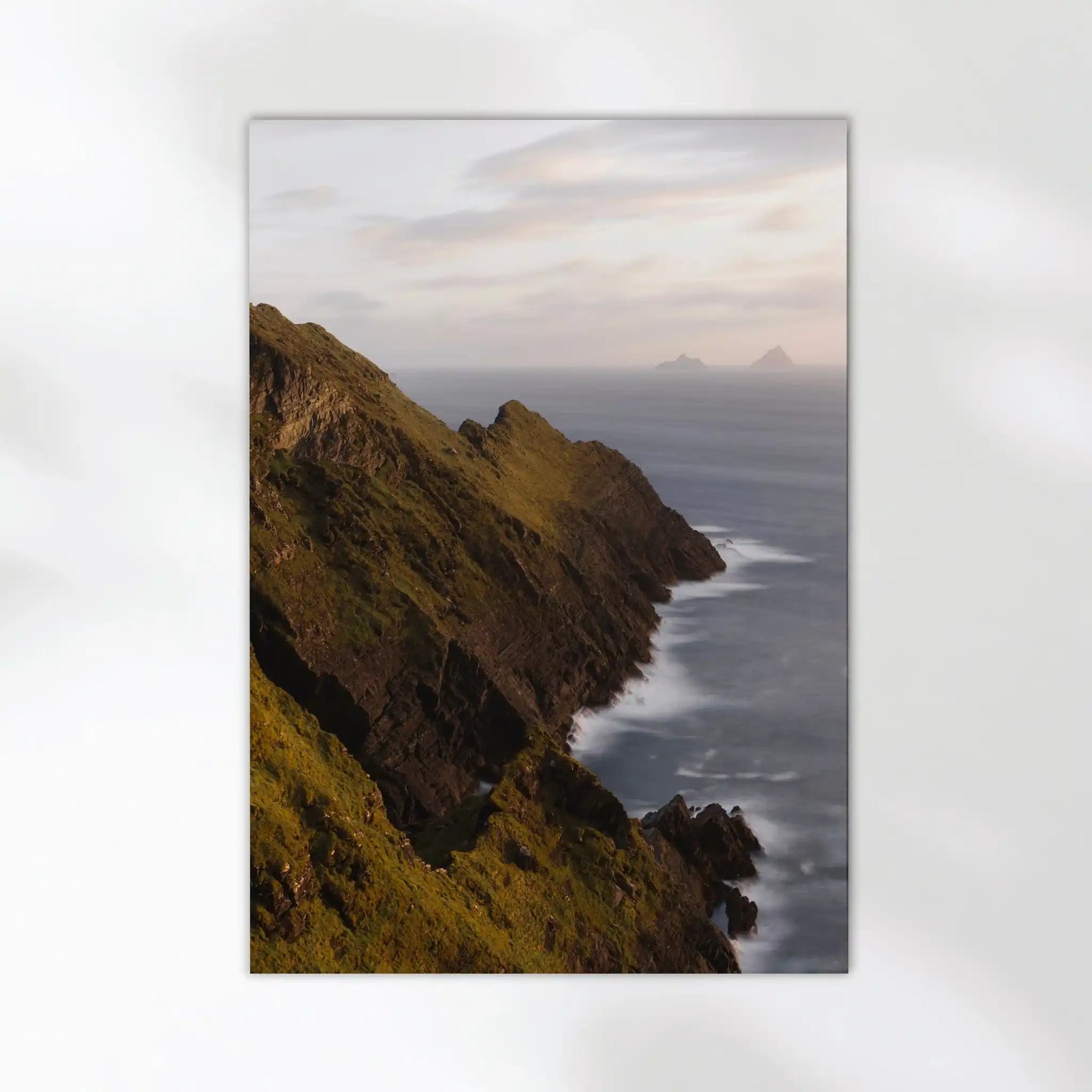 Kerry Cliffs Wall Art – Wild Atlantic Way Ireland Coastal Print by Chamonix Prints