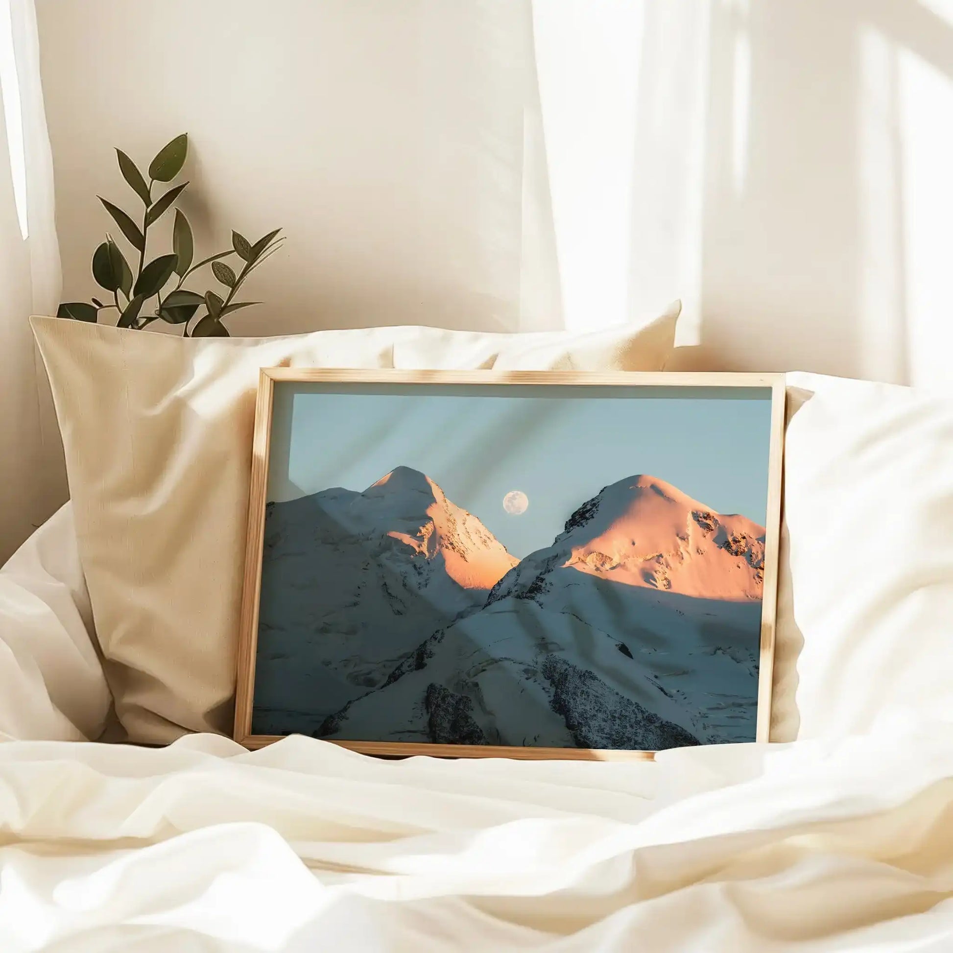 Castor & Pollux Peaks – Swiss Alps, Switzerland by Chamonix Prints