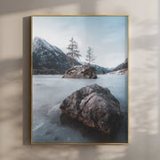 Hintersee Lake Print – Bavarian Alps Fine Art Photography by Chamonix Prints