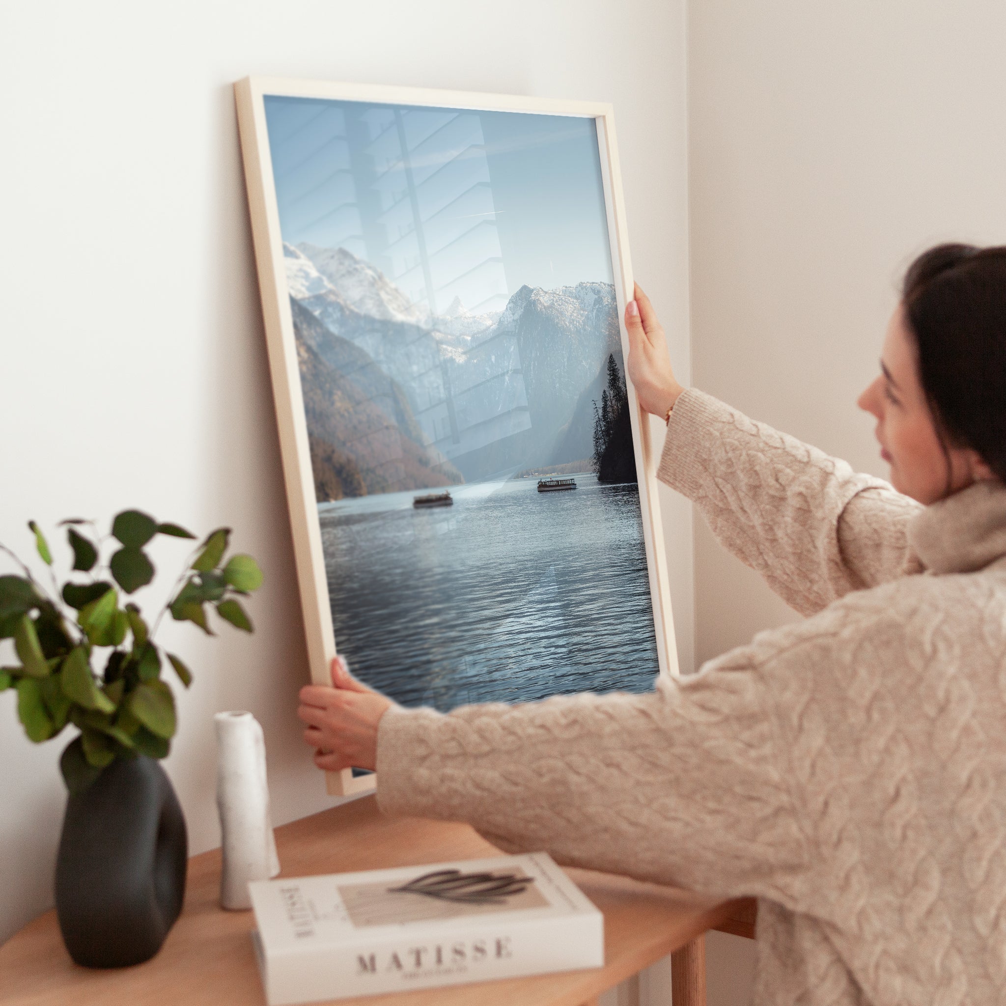 Königssee Wall Art Print – Bavarian Alps Lake –  Mountain Poster